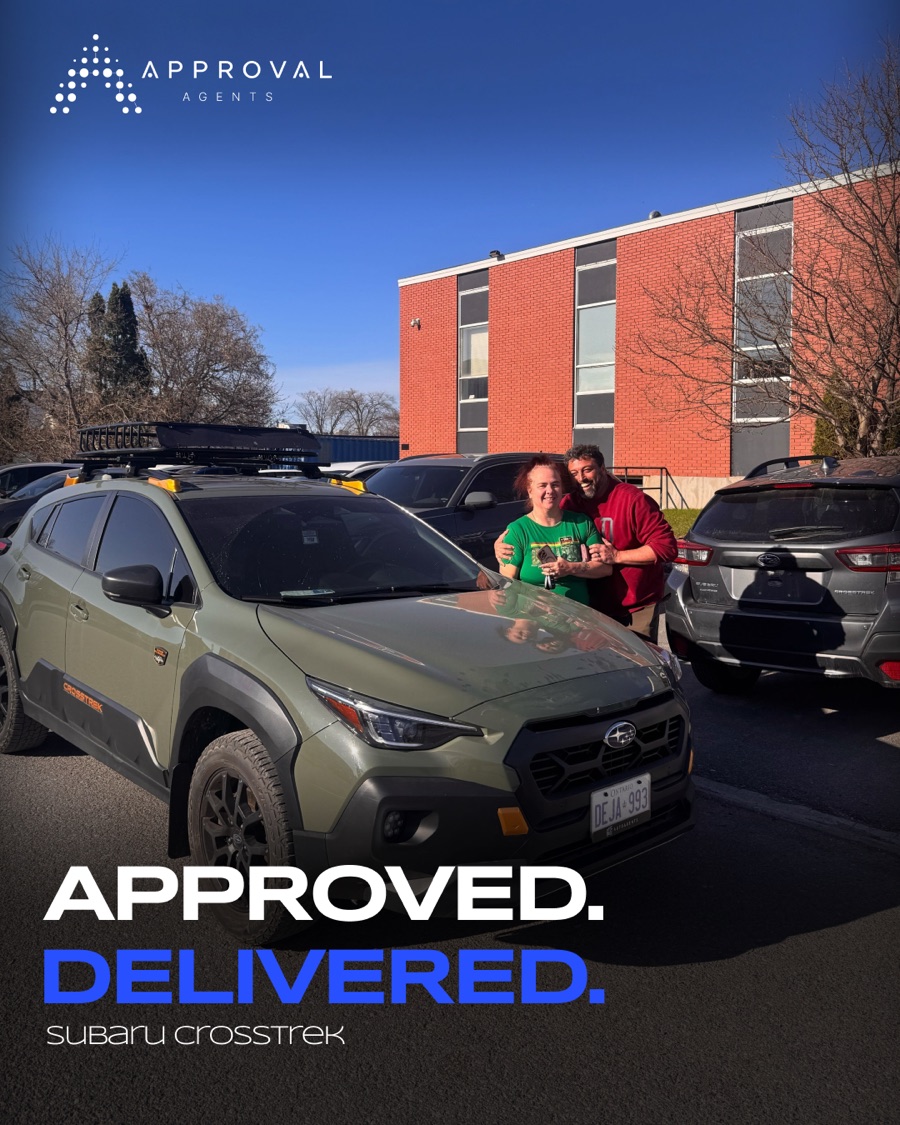 Subaru Crosstrek approved and delivered