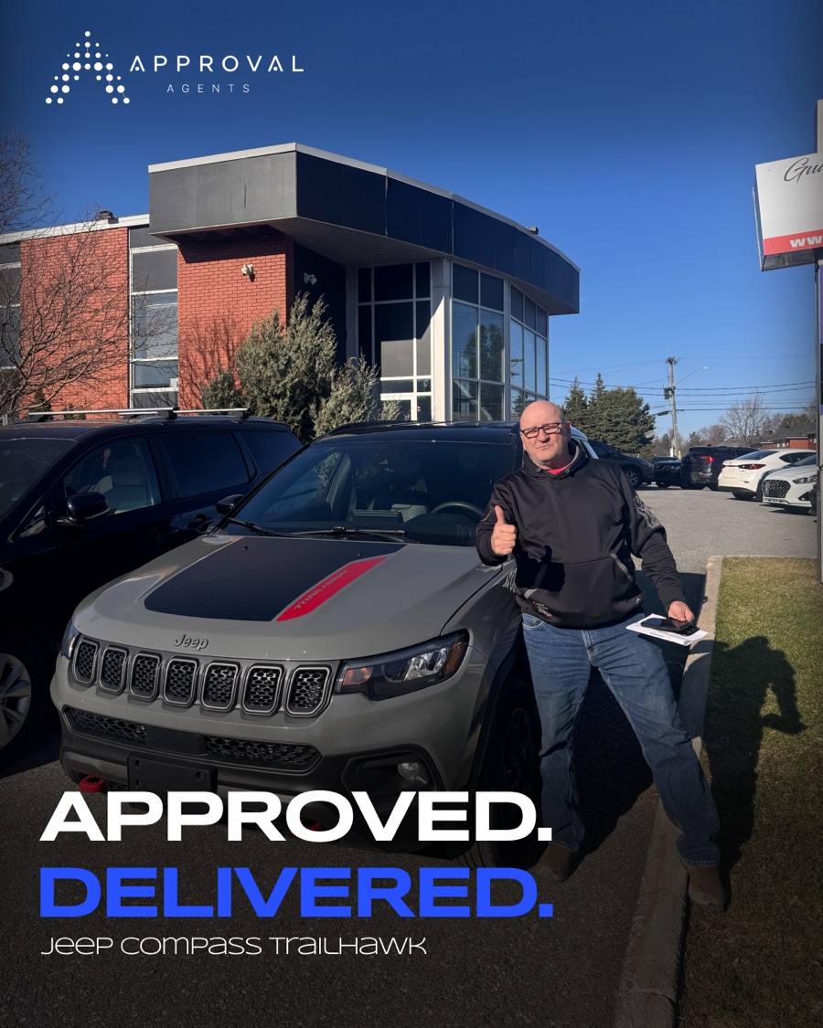 Jeep Compass Trailhawk approved and delivered